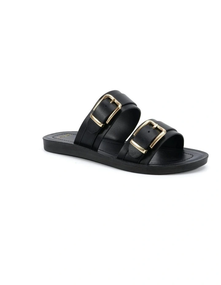 Syrus Thongs in Black image 2