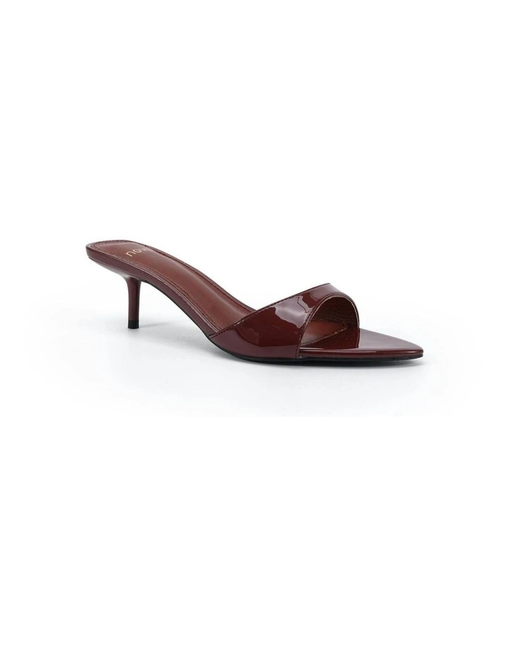 Voice Heels in Plum Patent image 2