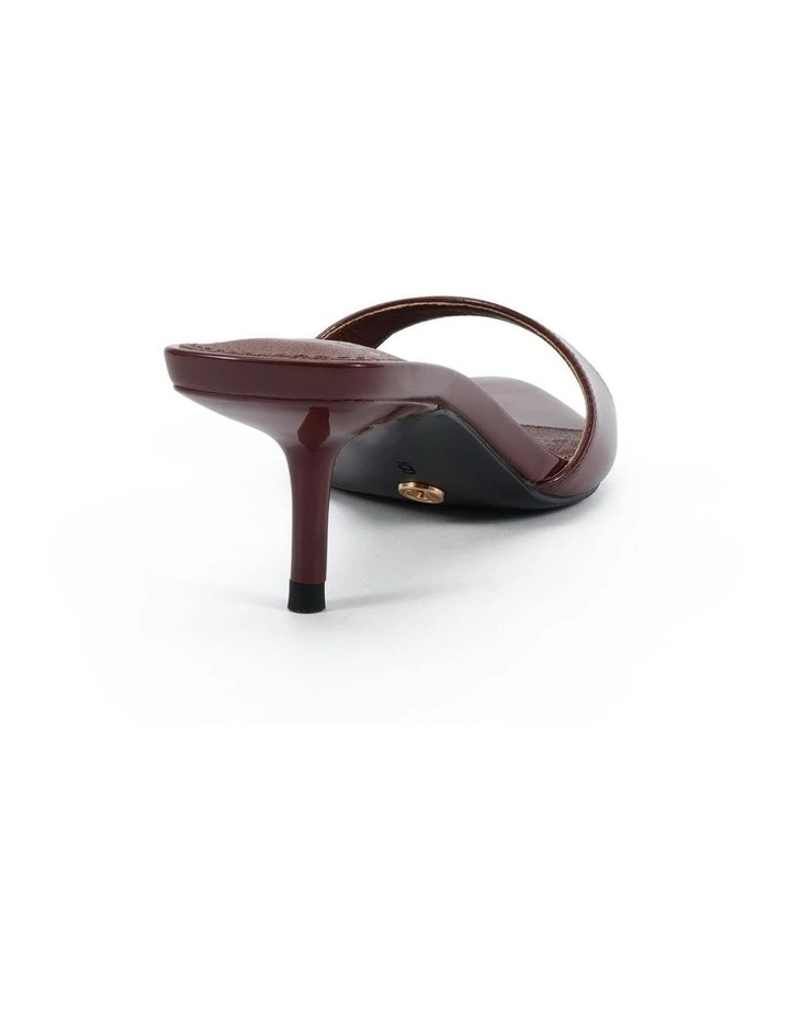 Voice Heels in Plum Patent image 3