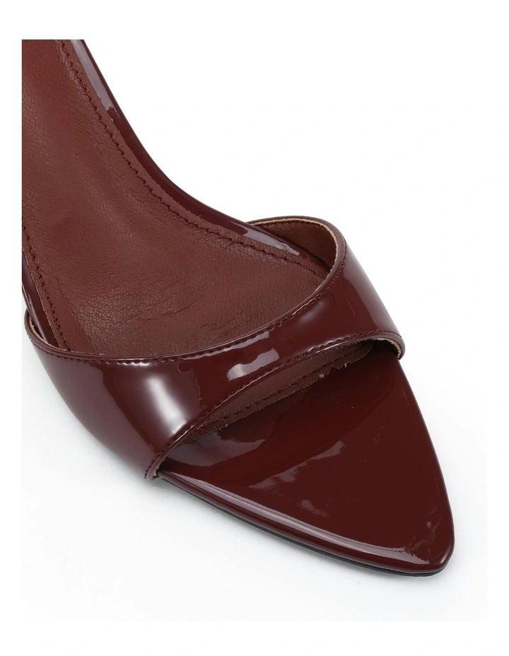 Voice Heels in Plum Patent image 4