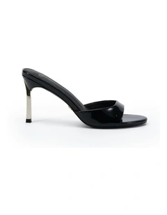 Zabelle Heels in Black Patent