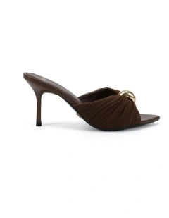 Zofia Heels in Milk Chocolate