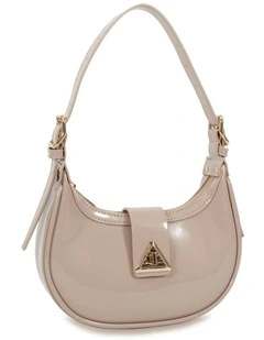 Aerys Shoulder Bag in Neutral Patent