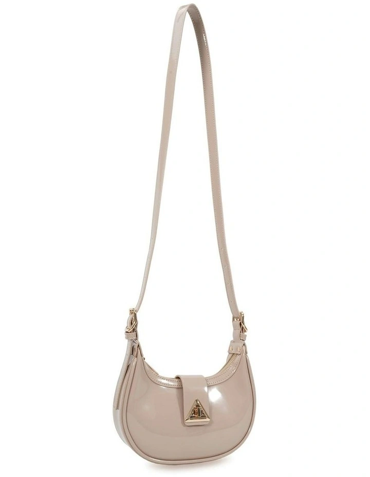 Aerys Shoulder Bag in Neutral Patent image 4