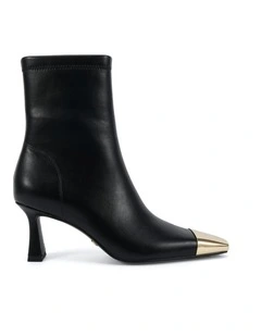 Delulu Ankle Boots in Black