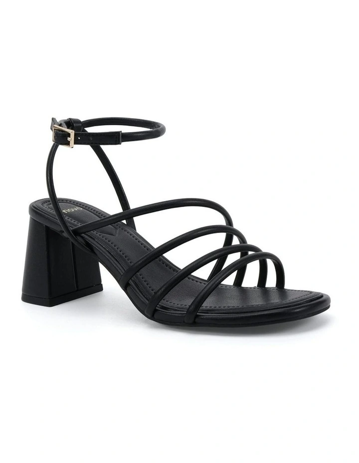 Muffin Heels in Black image 2