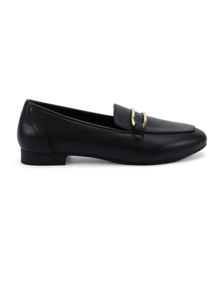 Corrie Loafers in Black Smooth image 1