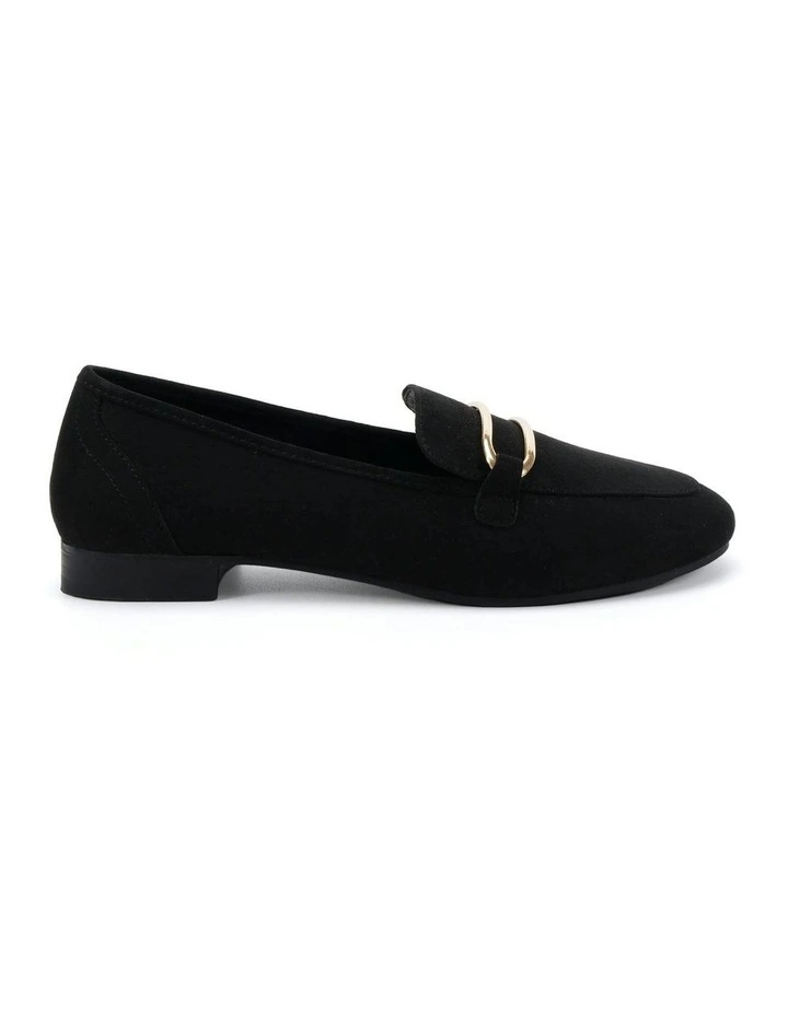 Corrie Loafers in Black Suede image 1