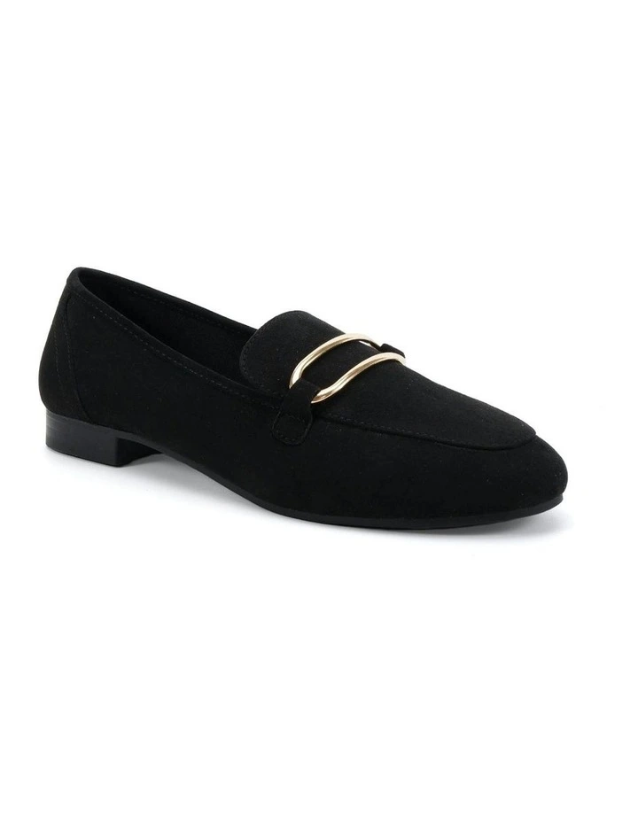 Corrie Loafers in Black Suede image 2