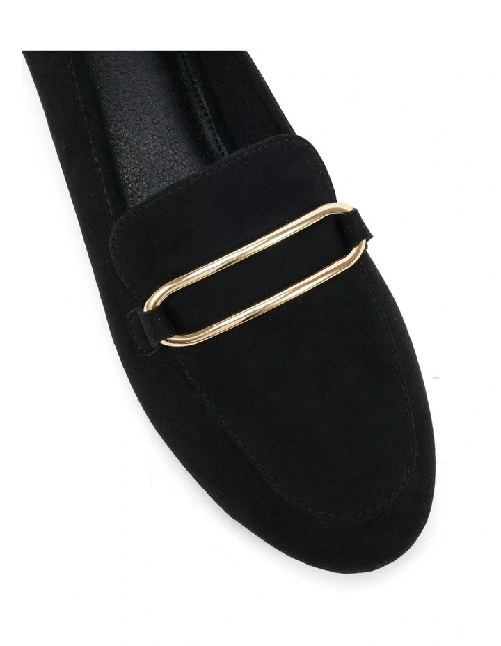 Corrie Loafers in Black Suede image 4