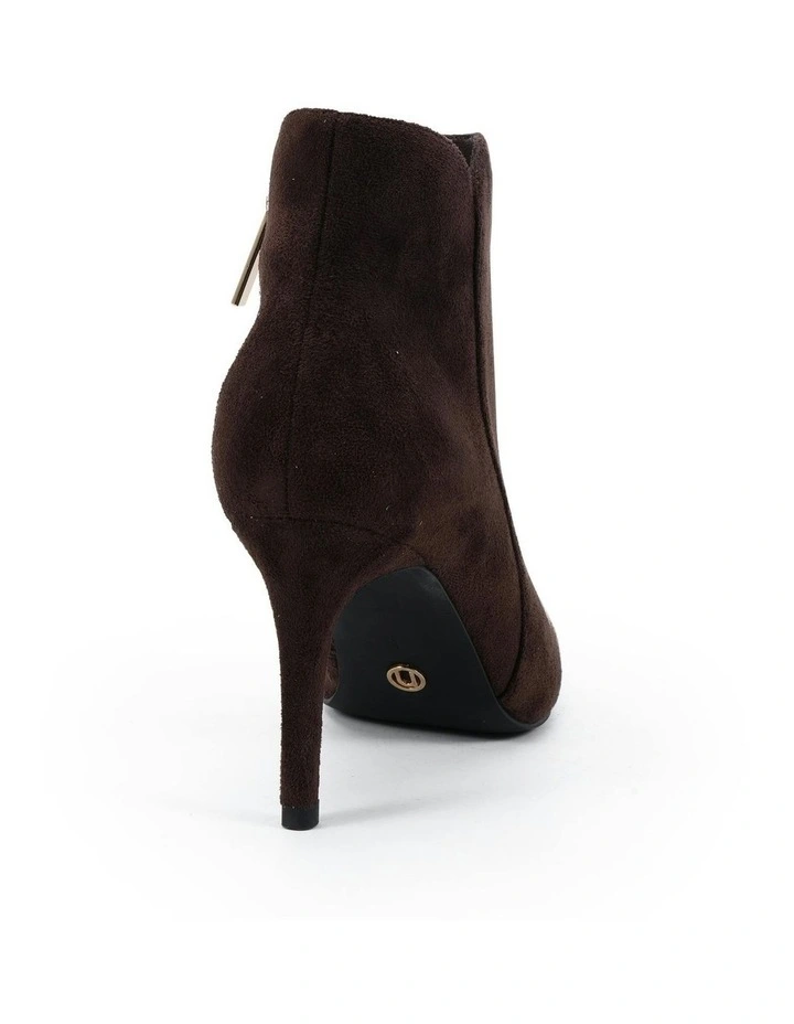 Delmont Heels in Espresso Suede image 3
