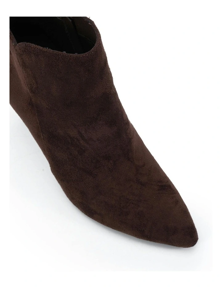 Delmont Heels in Espresso Suede image 4