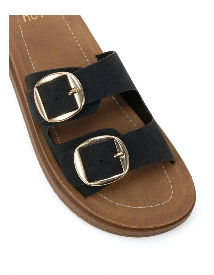 Stone Sandals in Black image 4