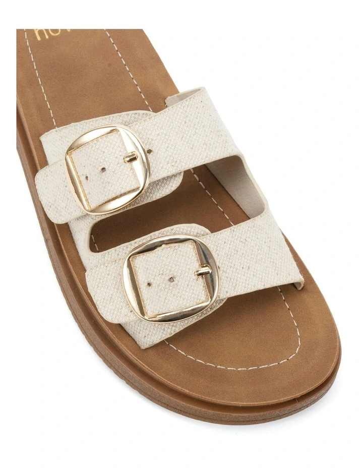 Stone Sandals in Linen image 4