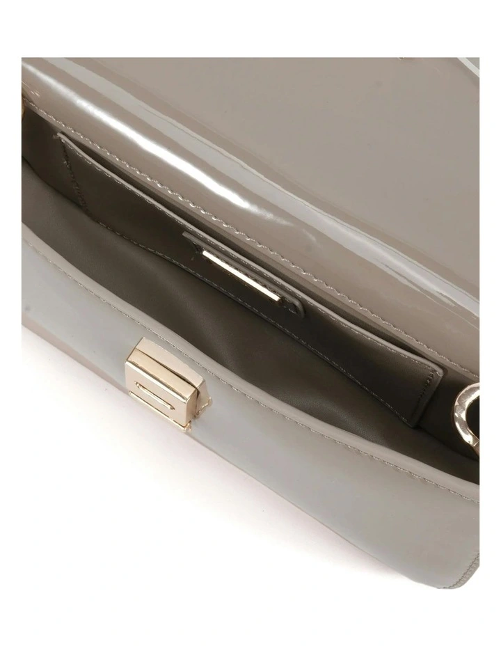 Alora Bag in Dove Patent image 5