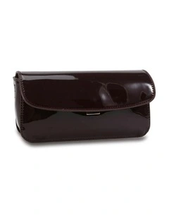 Alora Bag in Espresso Patent