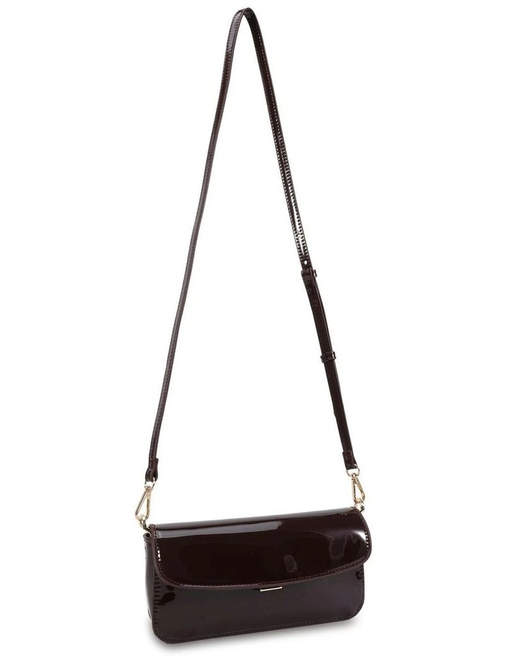 Alora Bag in Espresso Patent image 4