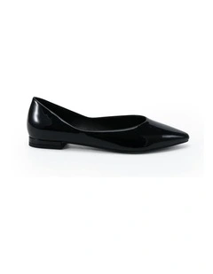 Clever Ballet Flats in Black Patent
