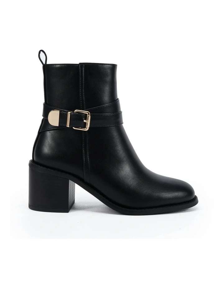 Desirae Ankle Boots in Black image 1