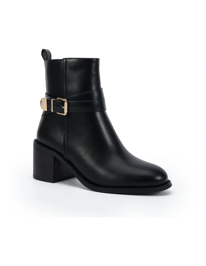 Desirae Ankle Boots in Black image 2