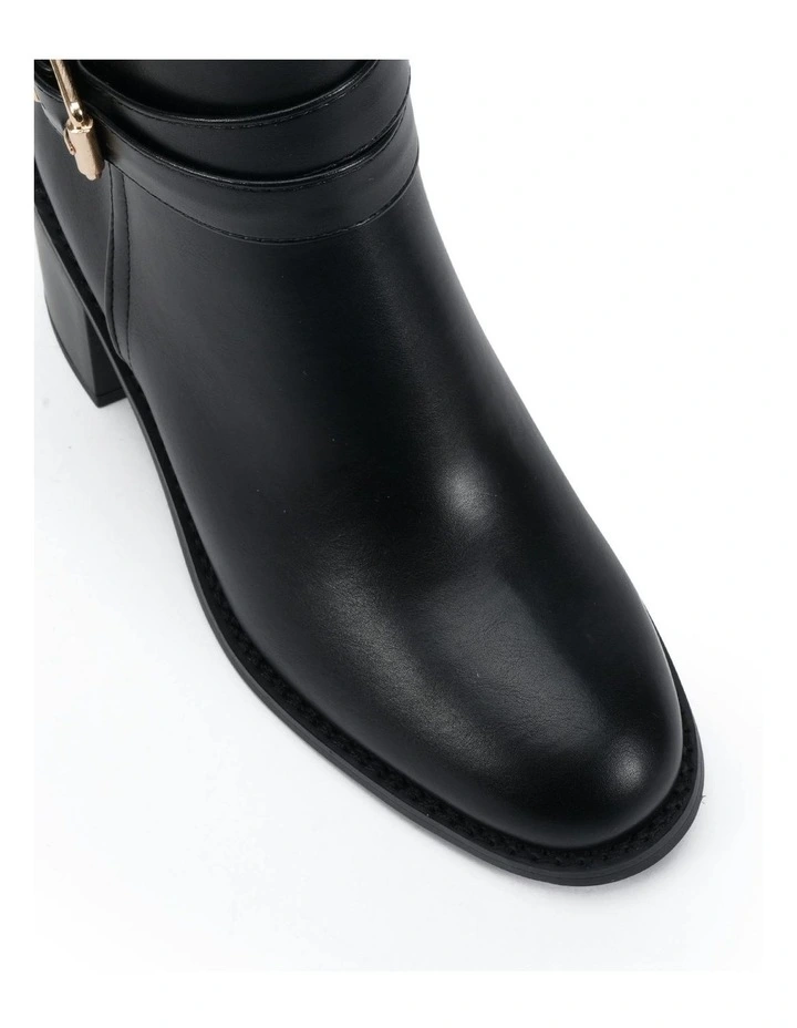 Desirae Ankle Boots in Black image 4