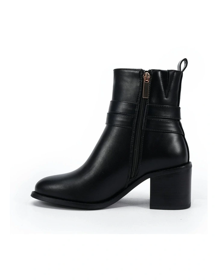 Desirae Ankle Boots in Black image 6