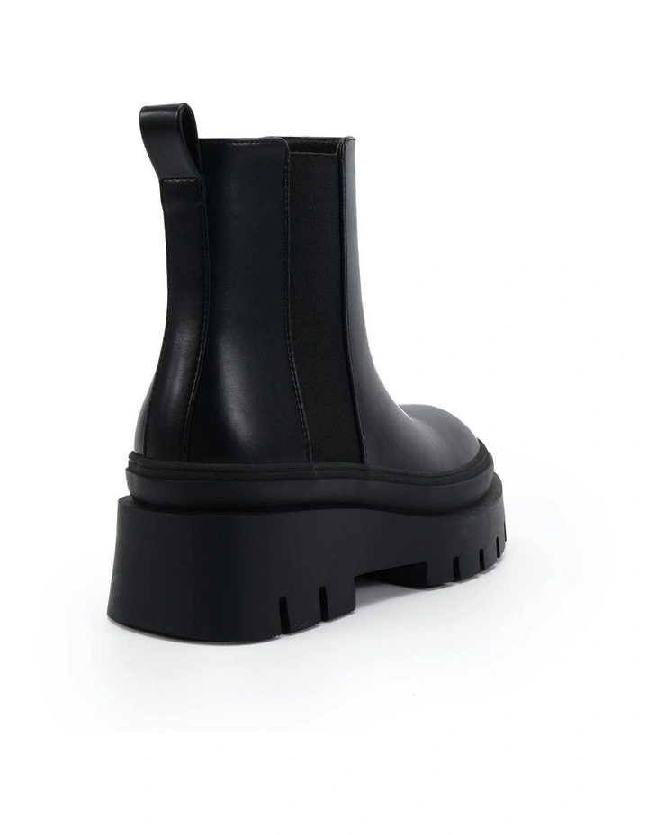 Dominique Ankle Boots in Black image 3