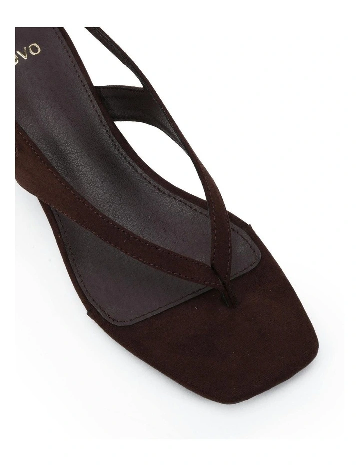 Verge Heels in Espresso Suede image 4