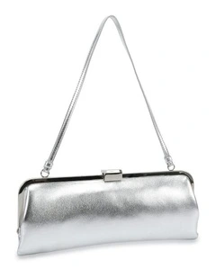 Atropic Shoulder Bag in Silver