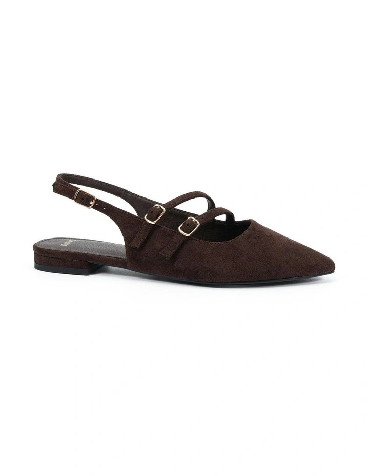 Canny Flats in Espresso Suede image 1
