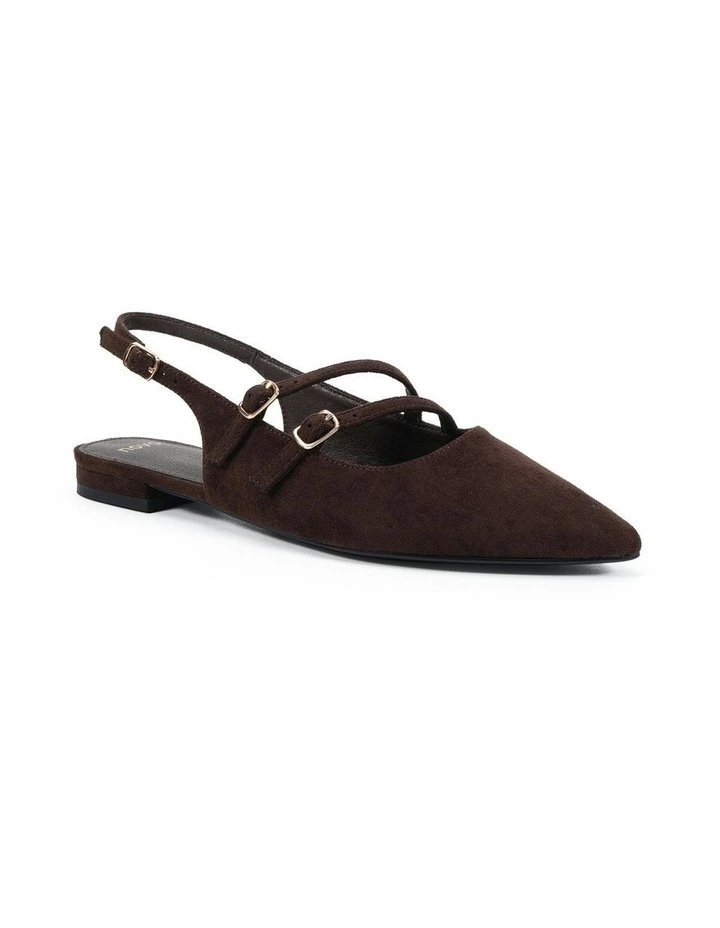 Canny Flats in Espresso Suede image 2