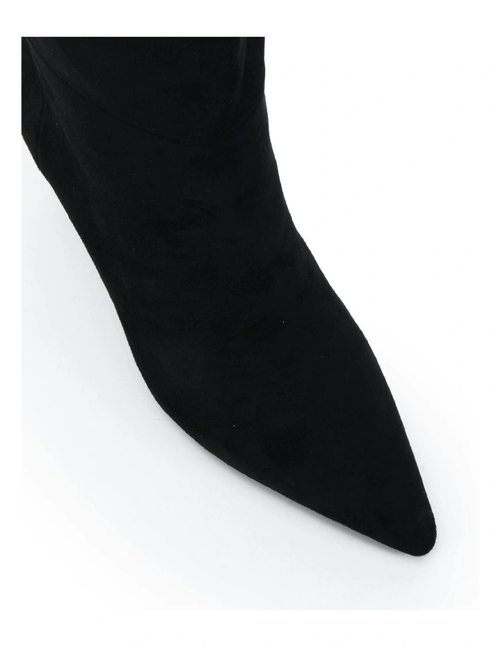 Devyn Boots in Black Suede image 4