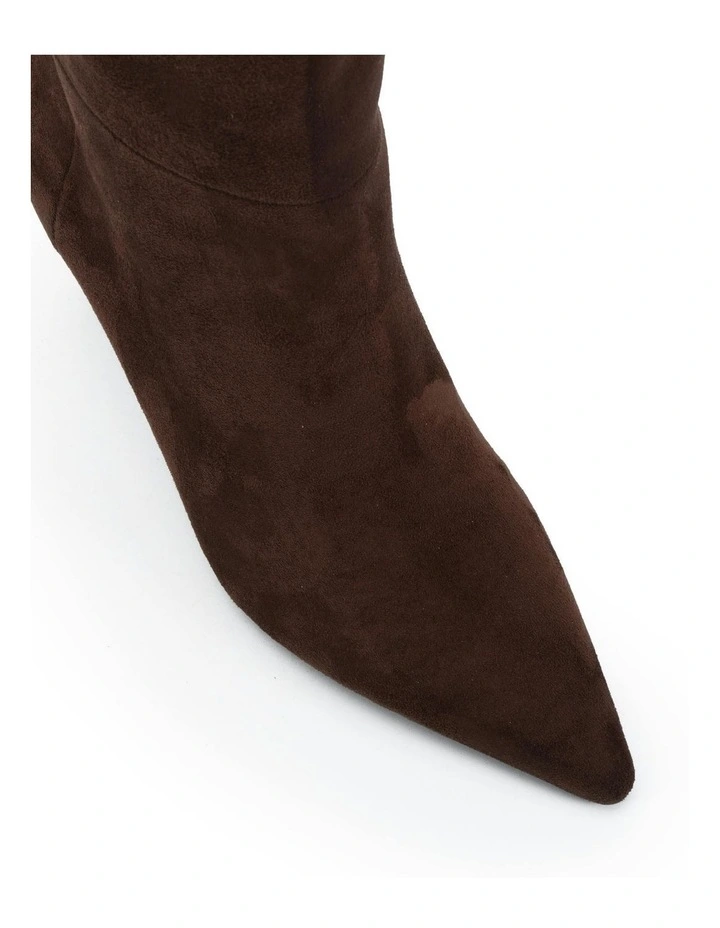 Devyn Boots in Espresso Suede image 4