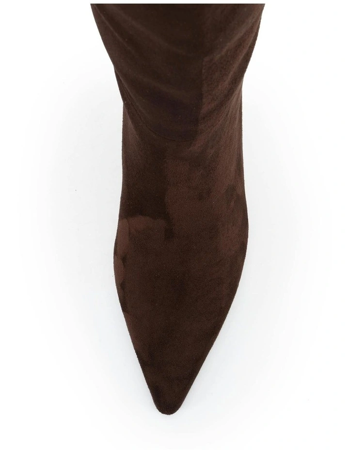 Devyn Boots in Espresso Suede image 5