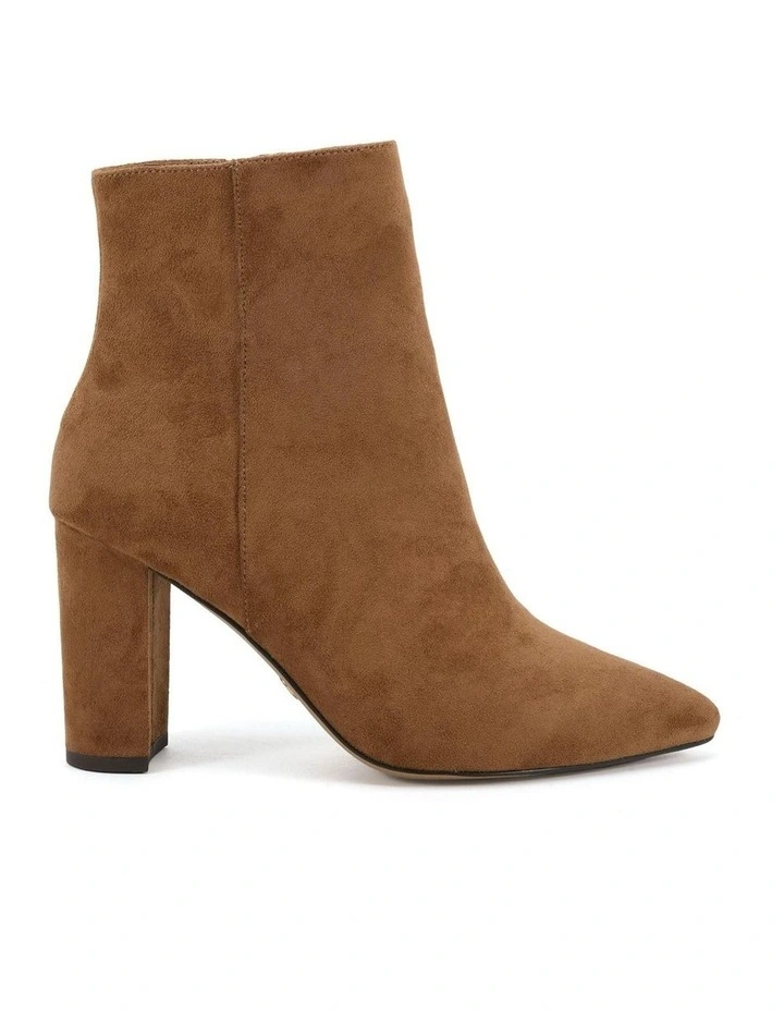 Kaesha Boots in Caramel Suede image 1