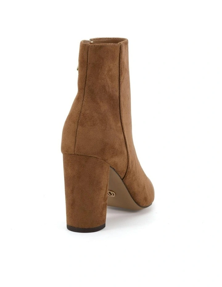Kaesha Boots in Caramel Suede image 3