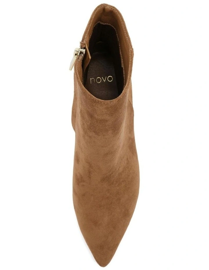 Kaesha Boots in Caramel Suede image 5