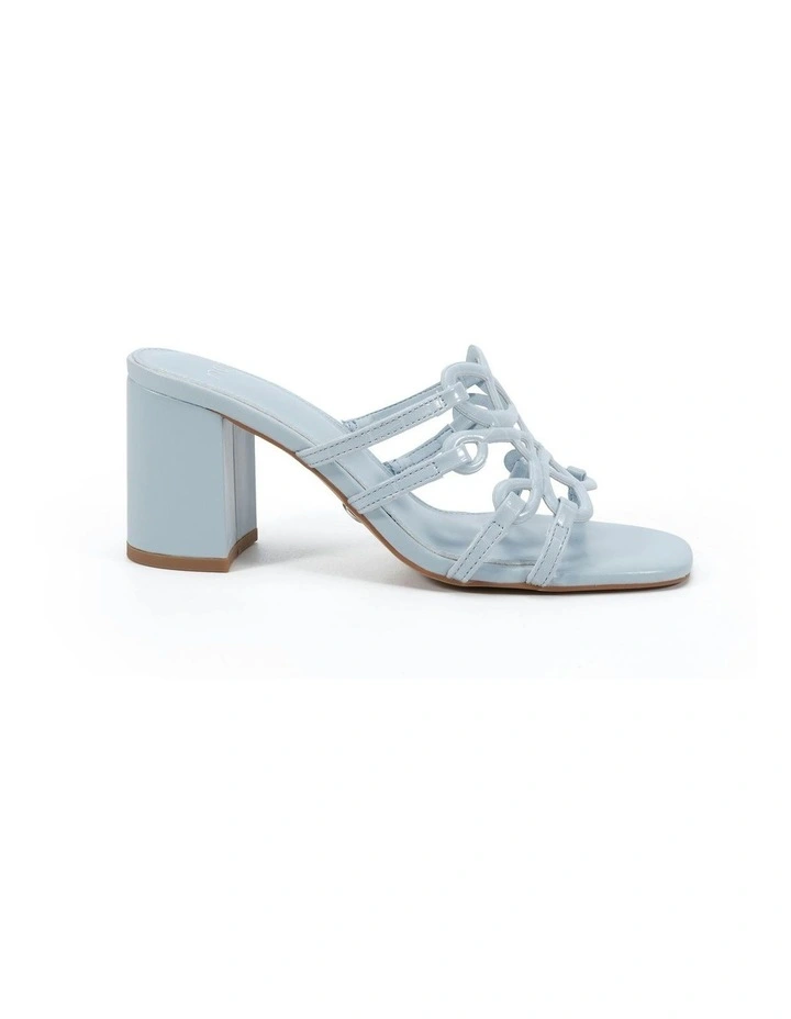 Newly Heels in Blue Croc image 1