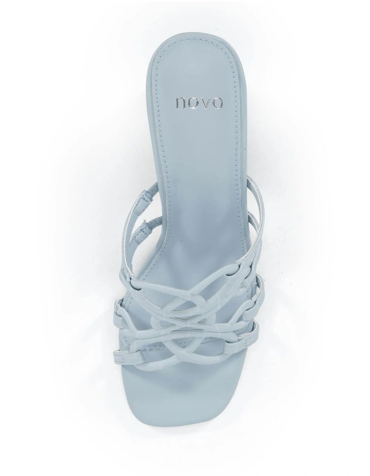 Newly Heels in Blue Croc image 5