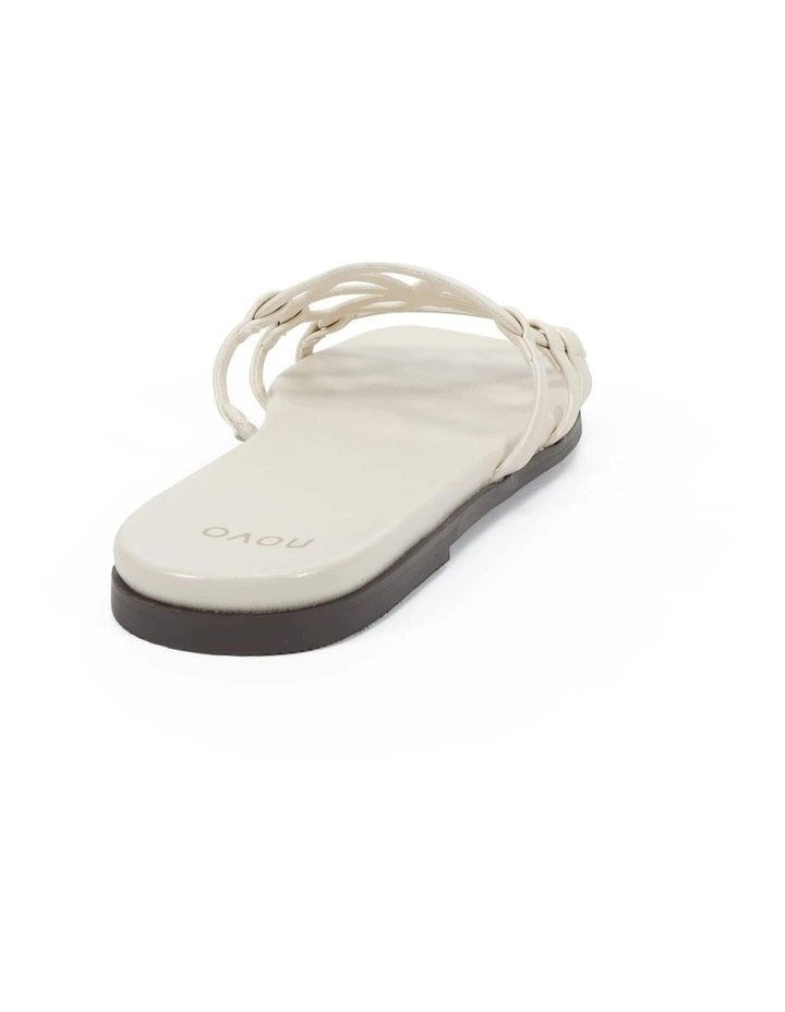 Sensation Thongs in White image 3