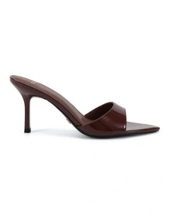 Yolo Heels in Plum Patent