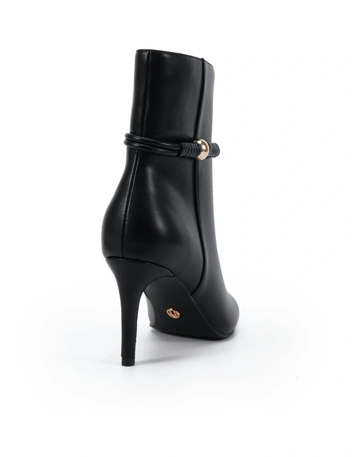 Dayna Ankle Boots in Black image 3