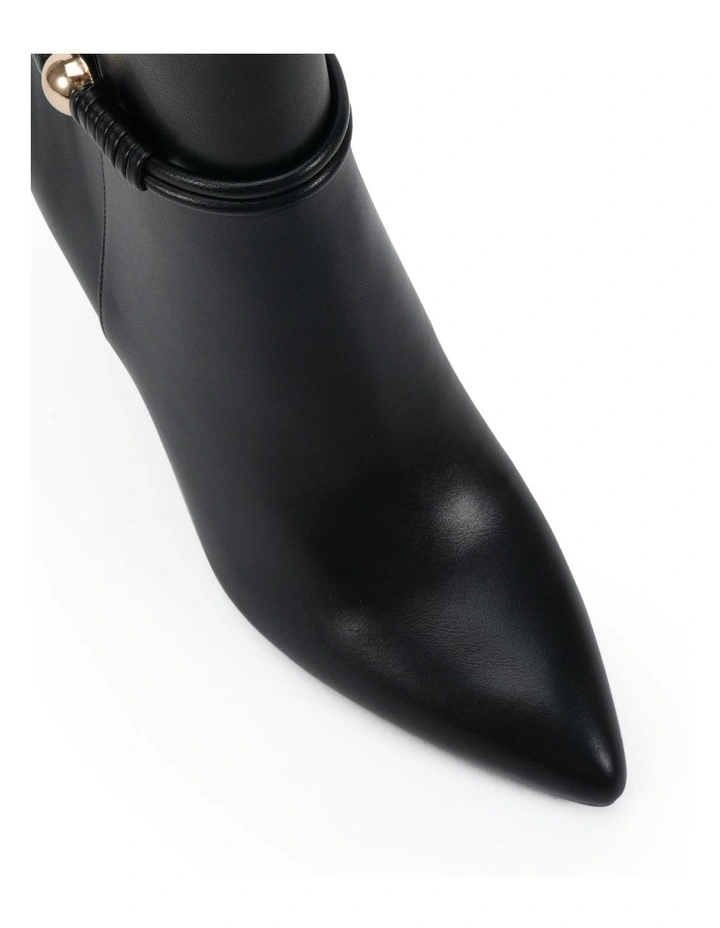 Dayna Ankle Boots in Black image 4