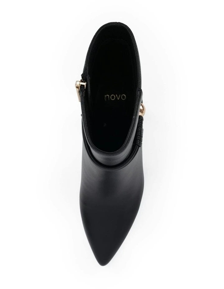 Dayna Ankle Boots in Black image 5