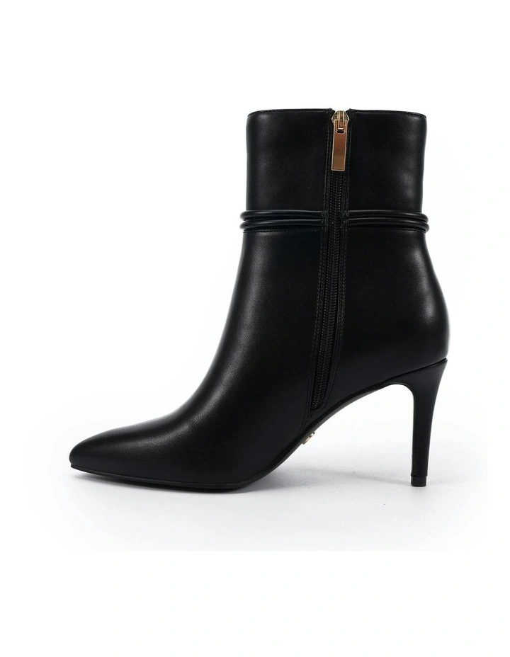 Dayna Ankle Boots in Black image 6