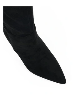 Kamryn Boots in Black Suede