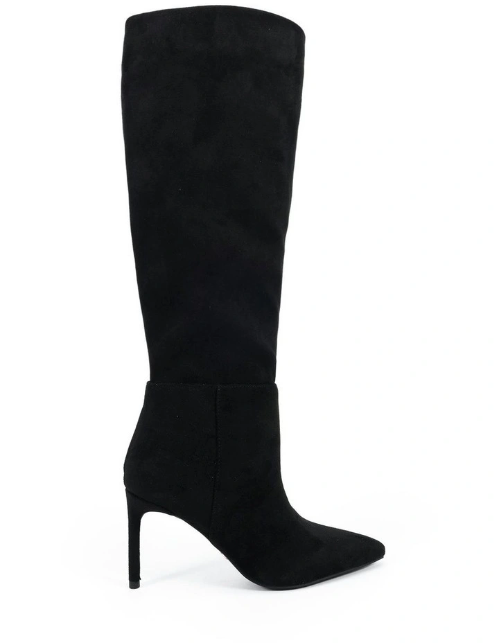 Kamryn Boots in Black Suede image 3