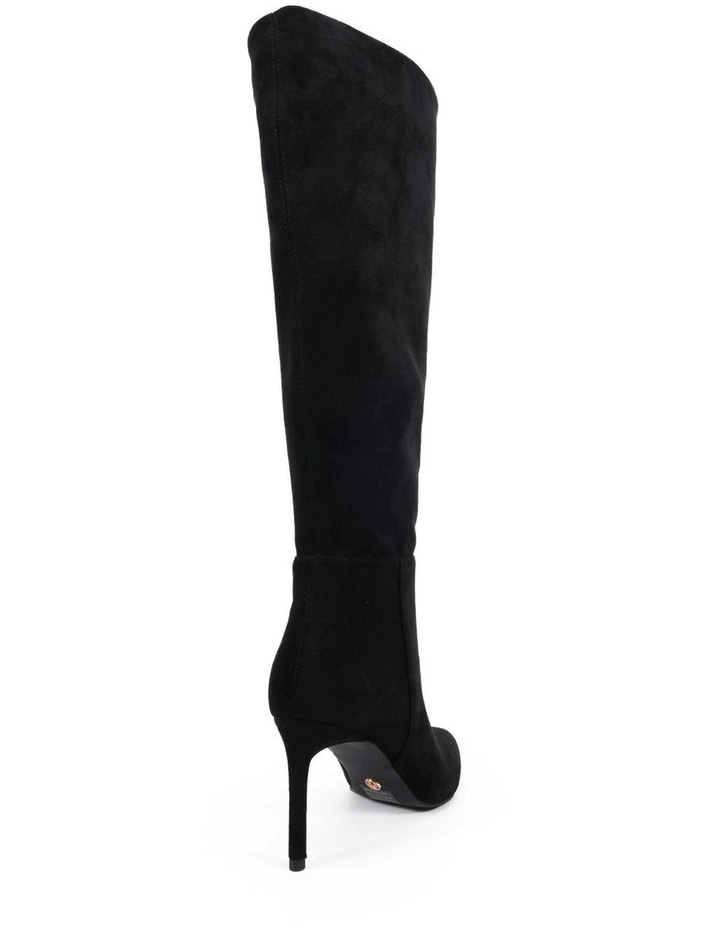 Kamryn Boots in Black Suede image 5