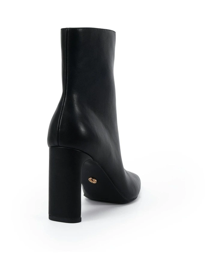 Korina Ankle Boots in Black image 3