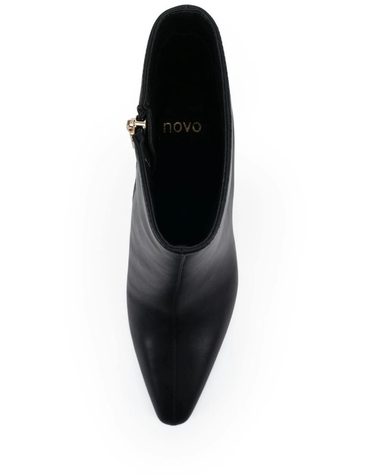 Korina Ankle Boots in Black image 5